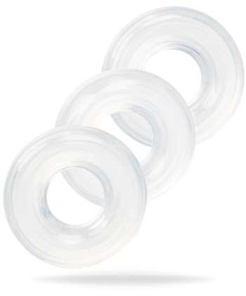 3 Silicone Stacker Rings