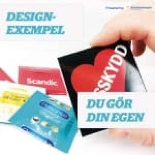 500 stycken Reklam- kondomer med KUNG