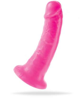 6 inch Slim Dillio Pink