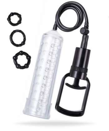 A-Toys Penis Pump + Cockrings