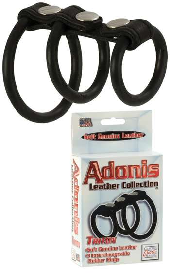 Adonis Leather Rings