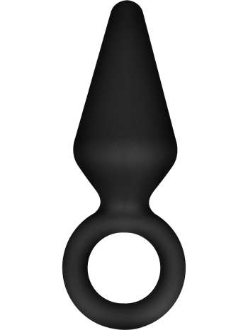Anal Adventures: Silicone Loop Plug, small