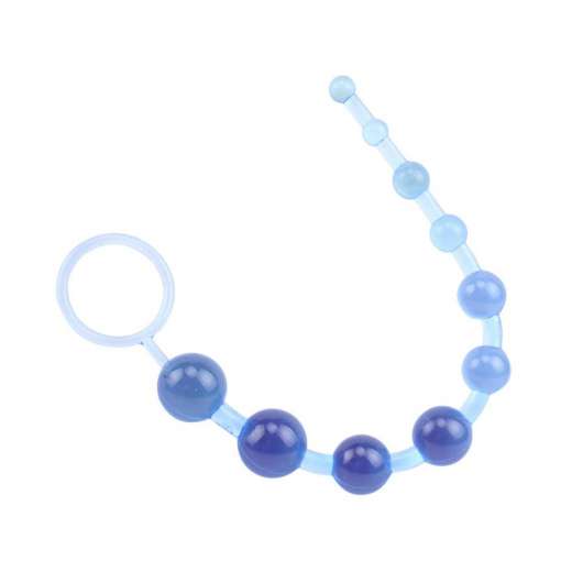 Anal Beads - Sassy, Blue (30cm)