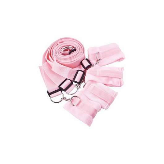 Bedrestraint - Hand & leg cuffs, Pink