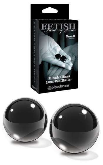 Black Glass Ben-Wa Balls