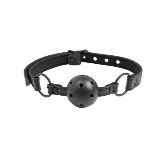 Black Shadow - Adjustable Breathable Ball Gag