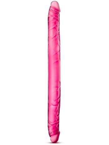 Blush: B Yours, 16 inch Double Dildo, rosa