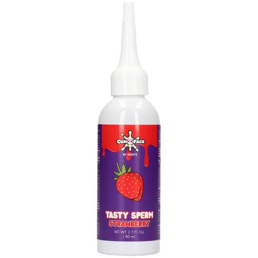 Cum Face Tasty Sperm Strawberry Flavoured Liquid 80 ml