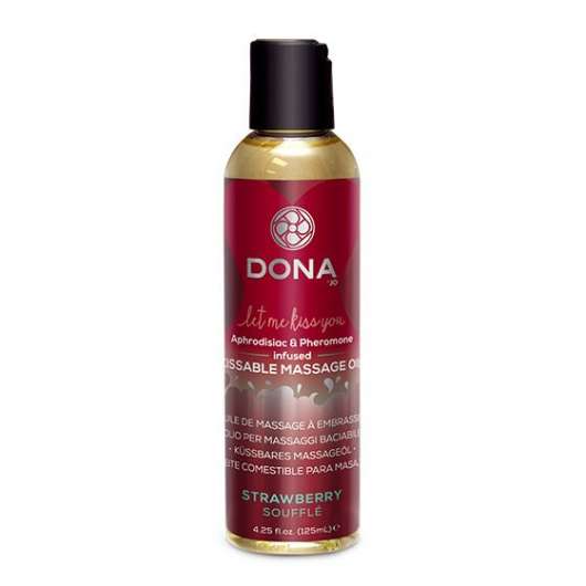 Dona Kissable Massage Oil Strawberry 110 ml