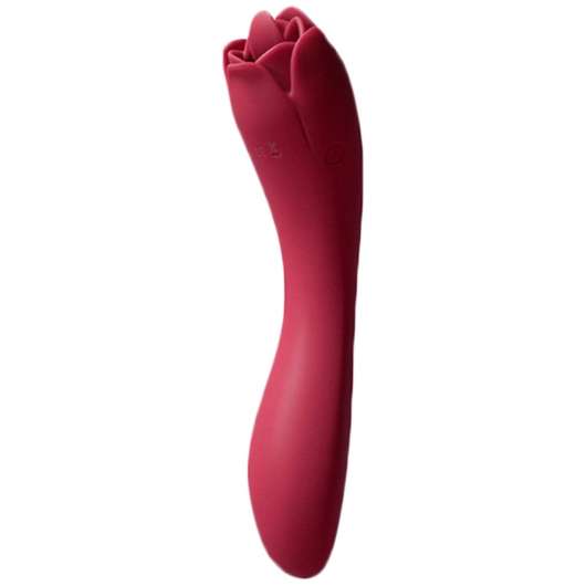 Dora Rose Licking Double Vibrator red