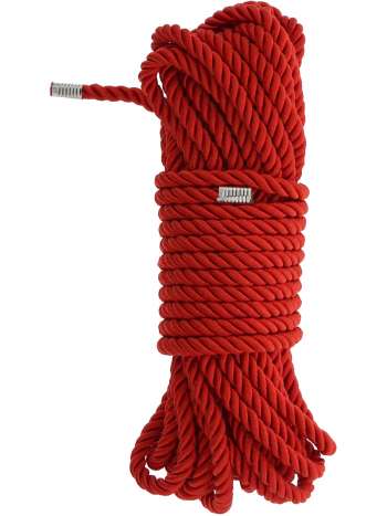 Dream Toys: Blaze, Deluxe Bondage Rope, 10m, röd