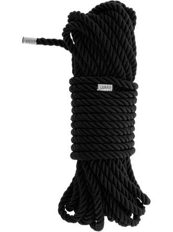 Dream Toys: Blaze, Deluxe Bondage Rope, 10m, svart