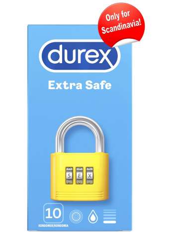 Durex Extra Safe Kondomer 10-pack