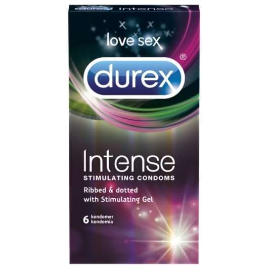 Durex Intense Kondomer 6-pack
