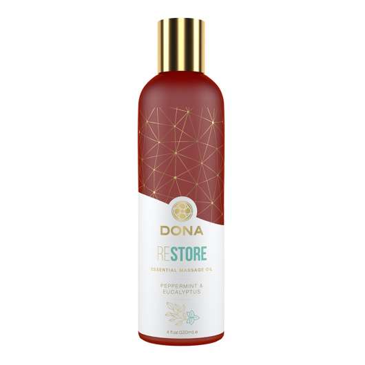 Essential Massage Oil Restore Peppermint & Eucalyptus