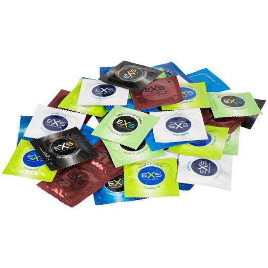 EXS Blandade kondomer 42 st