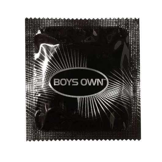EXS Boys Own Kondom med Gay-tema