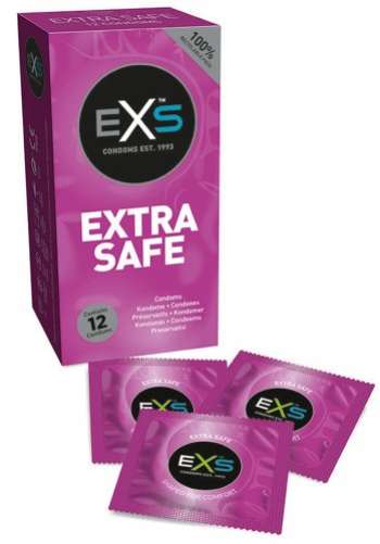 EXS Extra Safe Kondom 12-pack