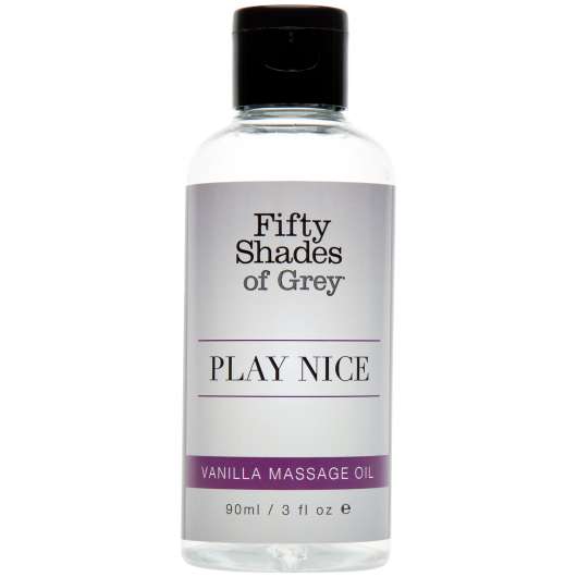 Fifty Shades Of Grey Play Fin Vaniljmassageolja 90 ml