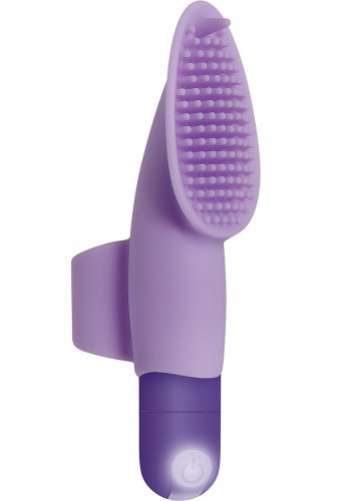 Fingerific Purple Uppladdningsbar fingervibrator