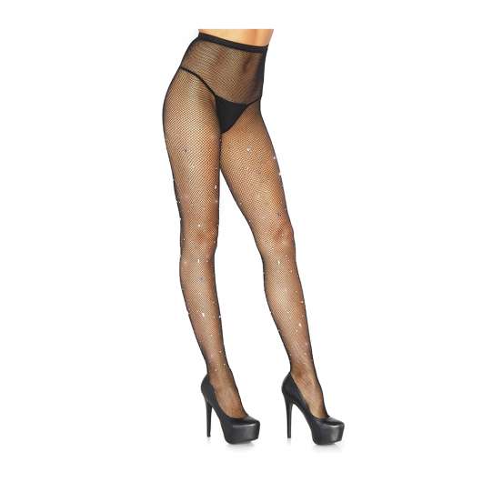 Fishnet Tights With Accents