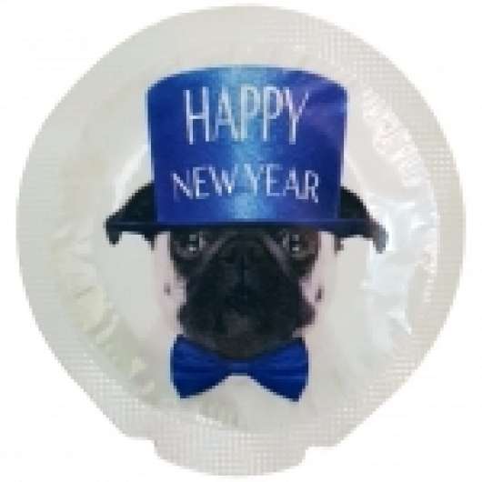 Happy Condoms Fransk Bulldog 1 st