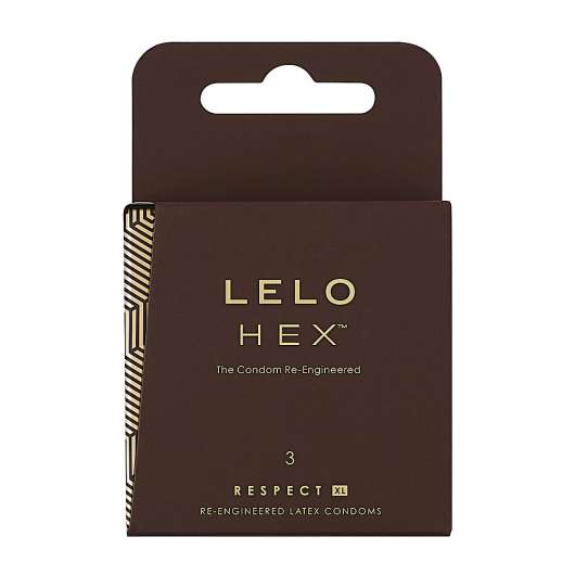 Hex Respect XL Kondomer 3-pack