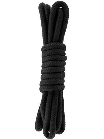 Hidden Desire: Bondage Rope, 3m, svart