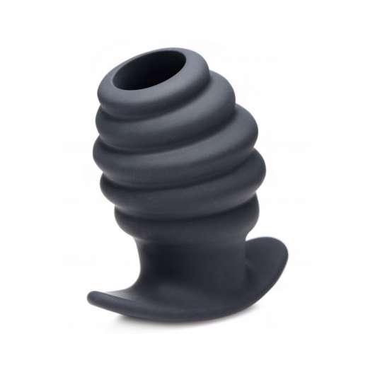 Hive Ass Tunnel Ribbed Anal Plug - Large