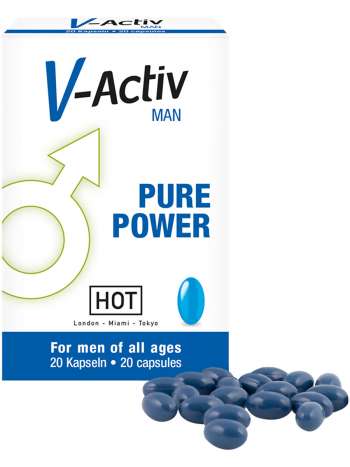 Hot: V-Activ Man, Pure Power, 20 kapslar