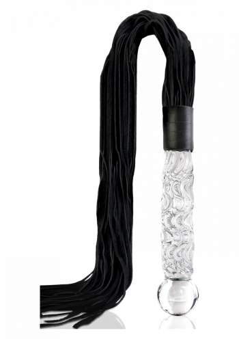 Icicles No 38 Hand Blown Glass Whip