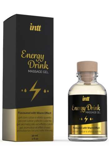 Intt Värmande Massagegel, Energy Drink 30 ml