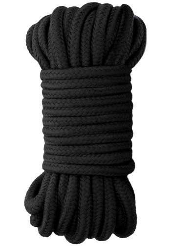Japanese Soft Silk Rope 10 m, Black