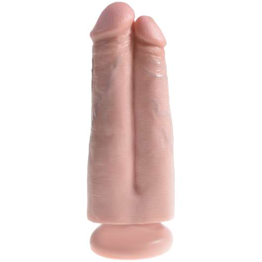 King Cock Two Cocks One Hole Dildo 21 cm