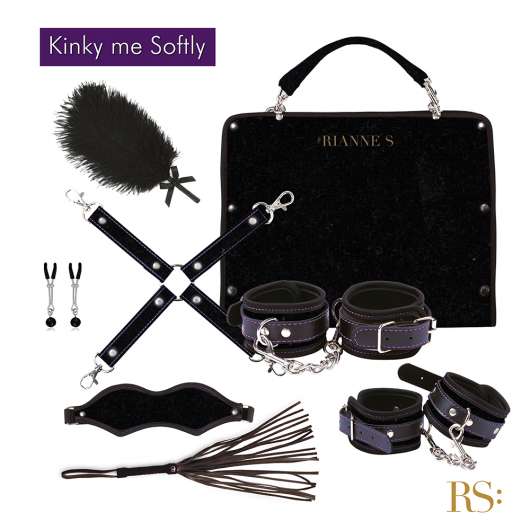Kinky Me Softly Black Bondage Kit