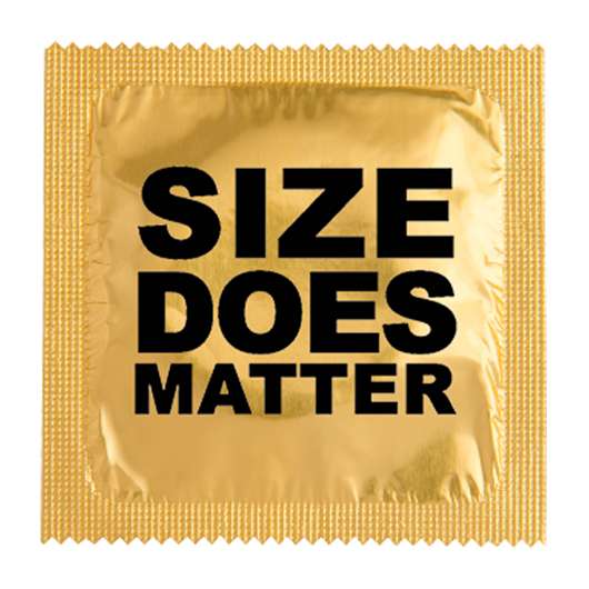 Kondom Size Does Matter