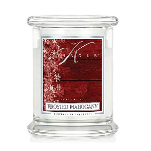 Kringle Candle - Frosted Mahogany M Jar