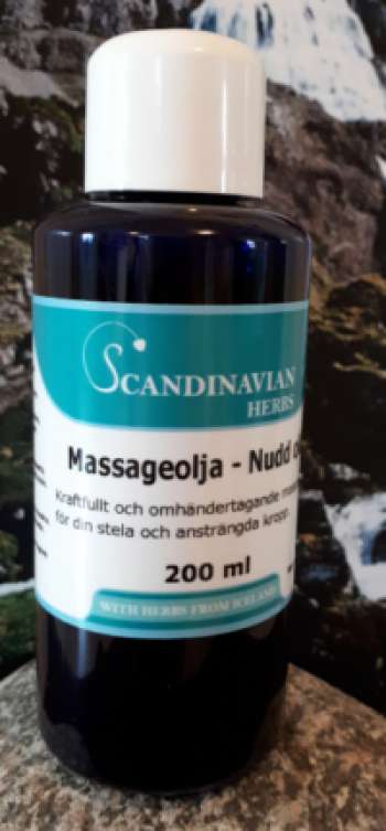 Kroppsvård, Massageolja, Scandinavian Herbs, örtbaserad