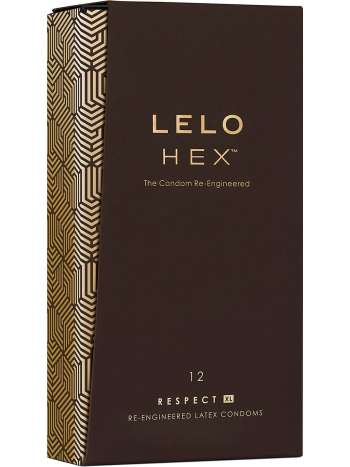 LELO Hex Respect XL Kondomer 12-pack