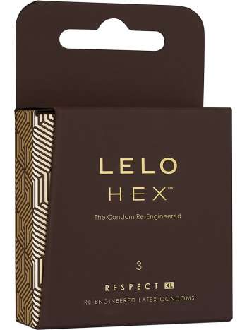 LELO Hex Respect XL Kondomer 3-pack