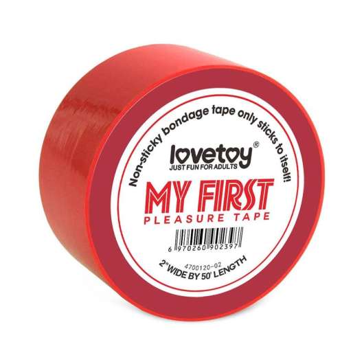 Lovetoy Bondage Tape 15m - flera färger - Röd