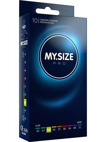 My.Size Pro: Kondomer 49mm, 10-pack