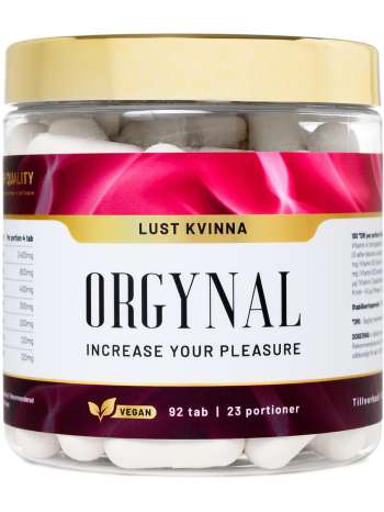 Orgynal: Lust Kvinna, 92 tabletter