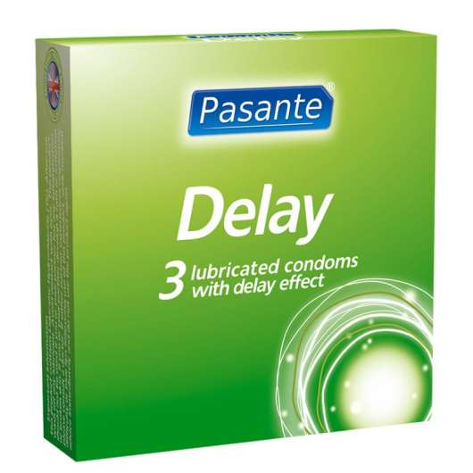 Pasante Infinity/Delay Kondomer 3-pack