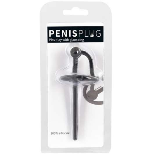Penisplugg Piss Play Med Ring