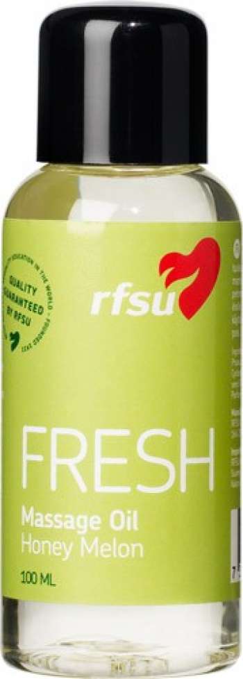 RFSU Fresh Massage Oil Honey Melon