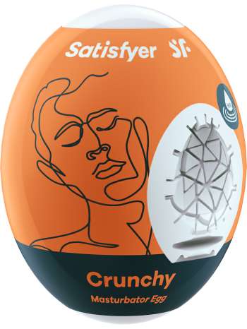 Satisfyer Masturbator Egg- Single Crunchy