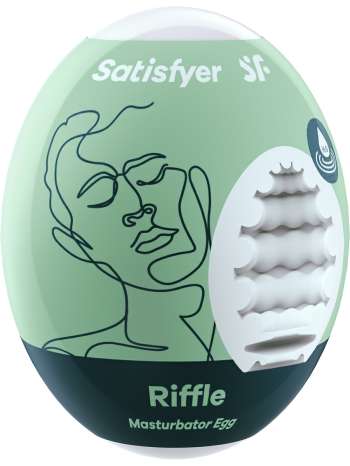 Satisfyer: Masturbator Egg Single, Riffle