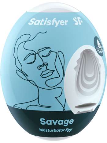 Satisfyer: Masturbator Egg Single, Savage