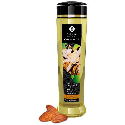 Shunga Massage Oil Organica Almond Sweetness